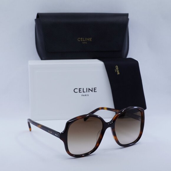 Final Price! Celine CL40172U 52F Brown Sunglasses - Picture 9 of 10